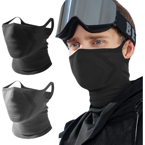 Demi-visage-maske Aus Zwei Teilen Für Das Motorrad – Bequem, Mit Lüftungsschlitzen Und Parfait Für Aktivitäten Im Freien
