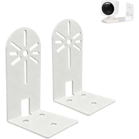 2er-pack Wandhalterung Für Überwachungskamera, Klebemontage Ohne Bohren Aus Massivem Aluminium, Kompatibel Mit Mini Pan Tilt, Indoor Cam E220, Outdoor-kamerahalterung