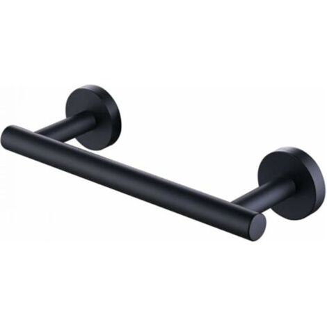 Porte-servietten-wandbild, 30 Cm, Schwarz, Edelstahl Sus304, Porte-servietten