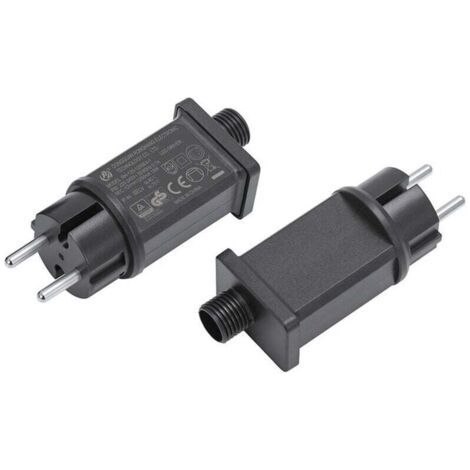 Sjqka – 12v 15w Beleuchtungsnetzteil – Ip44 Wasserdichter Transformator – Niederspannungsadapter Für Lichterketten – Innen-/außenbereich