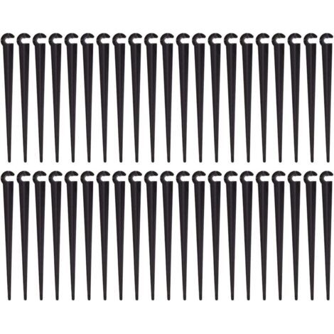 200 4/7 Mm Tropfrohrhalter, Langlebiger Kunststoff Für Die Gartenarbeit