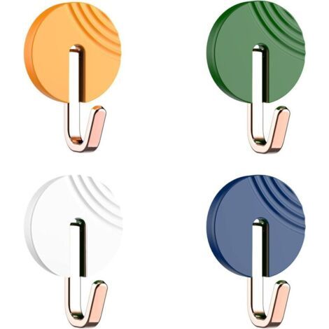 4er-pack Selbstklebende Haken Zum Aufkleben – Robuste Selbstklebende Wandhaken Zum Aufhängen Von Handtüchern, Bademänteln, Mänteln, Badezimmern, Küchen, Badezimmern