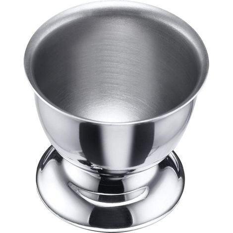 Lot Von 4 Empilierbaren Koketten Mit Pied, Ø 5 Cm, Edelstahl, Silber, 20742260