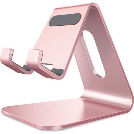 Unterstützung Für Telefonbüros Aus Aluminium, Kompatibles Iphone 16-6, Huawei Mate 60 Pro Oder Rose.