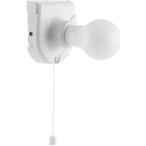 Tragbare Led-lampe, Kabellose Beleuchtung, Ideal Für Camping Und Gärten, Weißes Licht, Einfach Zu Installieren, Weiß1 Einheit[energieklasse A]