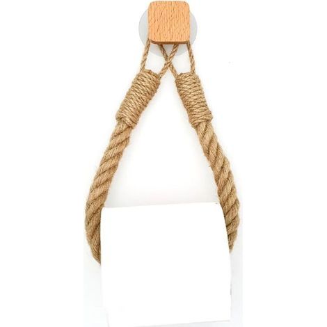 Toilettenpapierhalter, Hanfseil-handtuchhalter Für Bad Und Küche, Toilettenpapierhalter, Rollenhalter