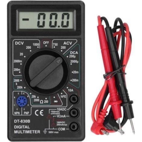 Digitalmultimeter, Tragbares Multimeter-ohmmeter Für Die Computerwartung Zur Elektrischen Inspektion