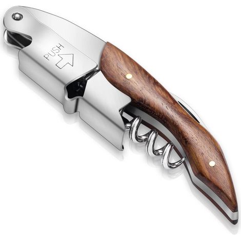 Reifen-bouchon-klassiker, Alles Aus Rostfreiem Stahl Mit Einigen Holz- Und Holz-ouvre-boutiquen