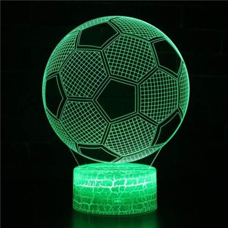 Fußball-dirigéveilleuse,3dveilleuse Mit Optischer Illusion, Taktile Steuerung