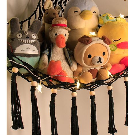 Winkelbereich Für Hamac Und Plüsch – Organisator En Filet Pour Hamac À Jouets Avec Lumière Led – Hamac