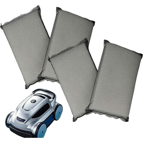 4 Filter Kompatibel Mit Dem Evolution Power 4 Roboterstaubsauger, Schwimmbadreiniger – Pads, 25 X 16 X 4 Cm