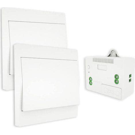 Zwei-wege-wandfernbedienung, Batteriebetriebener Wandschalter, Wandsender (zwei-wege-kit)