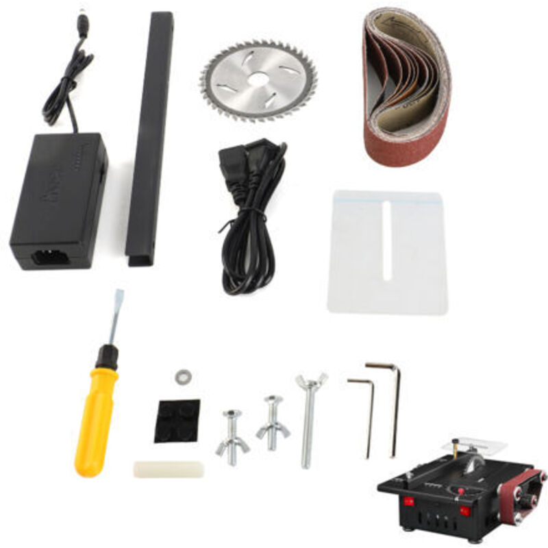 Tischplatten-schleifstab, 200 W, 4500 Umdrehungen Pro Minute, Tisch Mit 10 Tischplatten