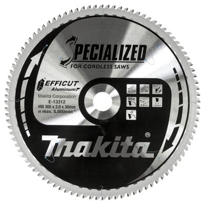 Sägeblatt efficut 305x2,0x30 mm, 96Z - Makita