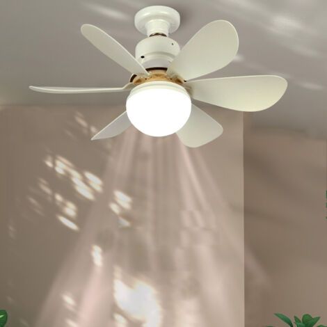 Deckenventilator Mit Fernbedienung, Einstellbare Farbtemperatur, Dimmbar, 3 Lüftergeschwindigkeiten, 1h/2h/4h-timer