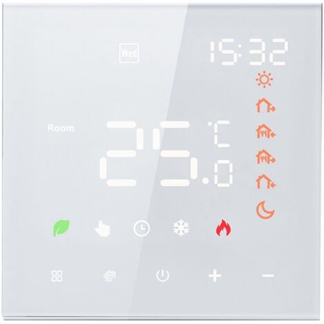 3a Smart Thermostat Digitales Programmierbares Lcd-display Touchscreen Fußbodenheizung Temperaturregler Smart Wall Für Wasser