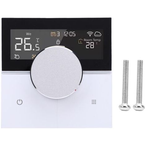 Wifi-smart-thermostat, Farbbildschirm, Full-touch-bedienknopf, Programmierbar, Für Wandkessel Zu Hause