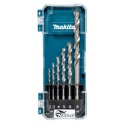 Bohrer-Set hss-g 6-tlg. 6 Stk - Makita