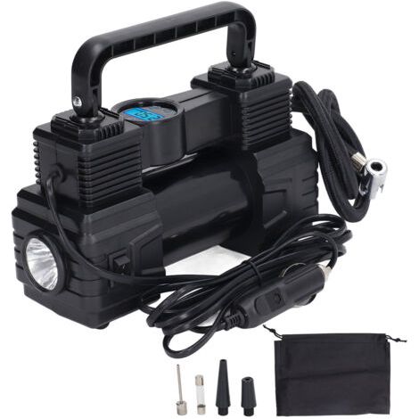 Autoreifenfüller, 120 Psi Luftkompressor, Digitales Manometer, Tragbare Pumpe, Mit 12 V Led-licht