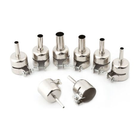 8-teiliges Heißluftpistolen-düsen-set Für Heißluft-lötstation-reparaturwerkzeuge (3/4/5/6/7/8/10/12 Mm).