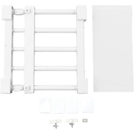 Erweiterbares, Nagelfreies Schrank-spannregal, Schrankteiler, Kleiderschrank-aufbewahrungsregal, Länge 23–30 Cm