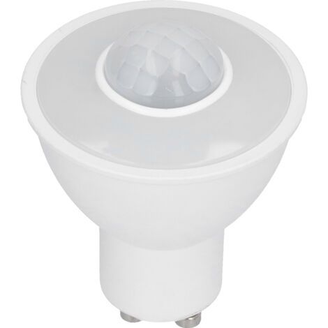 5w 500lm Infrarot-körpererkennung Gu10 Led-glühbirne Für Deckenkorridor, Weißes Licht Ac100-240v