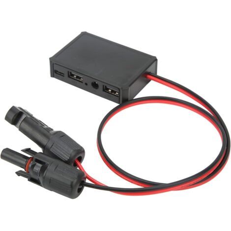 Jeffergarden Usb-solarpanel, C-dc-schnittstelle Für Telefonsystem-spannungsstabilisator-adapter Mit Typ