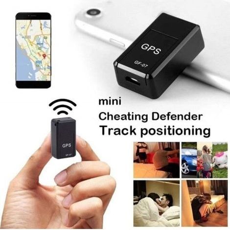 Gps-tracker Für Fahrzeuge Gf-07 Magnetisches Kleines Gps-ortungsgerät In Echtzeit, Spionage-gps-ortungssystem Für Autos