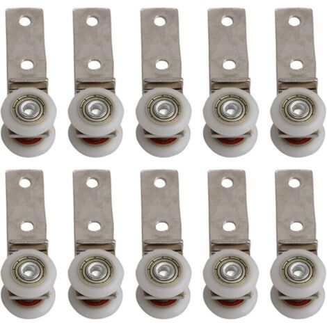 Lagernder Flaschenzug Aus Metall 6,5 X 1,9 Cm – Kunststoffräder Für Schiebetüren Und Fenster