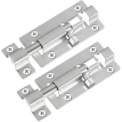 2er-pack Zylindrische Riegelverschlüsse, 3" Schieberiegelverschlüsse, Dick