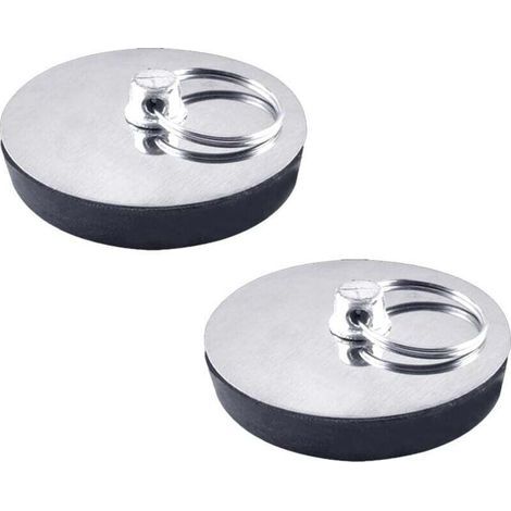 Badewannen-stopper, 40–45 Mm, Edelstahl, Badewannen-stopper Für Waschbecken, Badewanne, 2 Stück