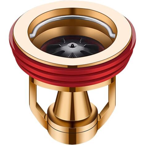 Geruchssicherer Abflussstopfen – Abflussstopfen, Geruchsdichter Kupferfilter, Rückschlagventil, Geruchsdichtes Abflusssystem (gold)