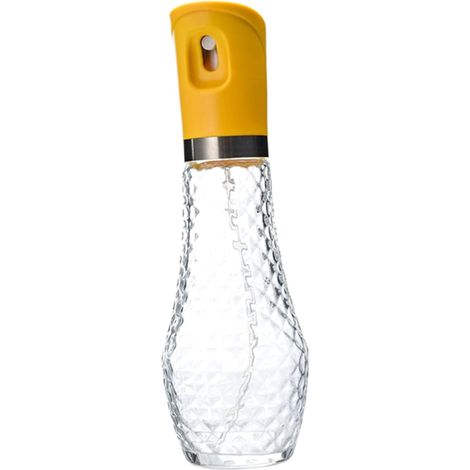 Distributor Huile Cuisine Verre Pressable Vaporisateur Huile Pour Cuisson Contrôle Précis Bouteille Transparente Adapté Maison
