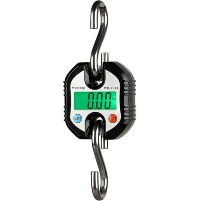 Numerische Zahlen, Häkel-echelle, Tragbare Mini-häkel-hängevorrichtung Mit Lcd-bildschirm, Elektronisches Gewicht Von 150 Kg, Balance-häkel-häkel-häkel-häkel-dynamomètre Lcd-häkelwaage (schwarz), De