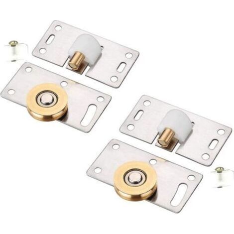 2 Stück Schiebetürrollen, Raddurchmesser, Schiebetürmöbel, Für Schrank, Schrank, Fenster, Schiebetüren