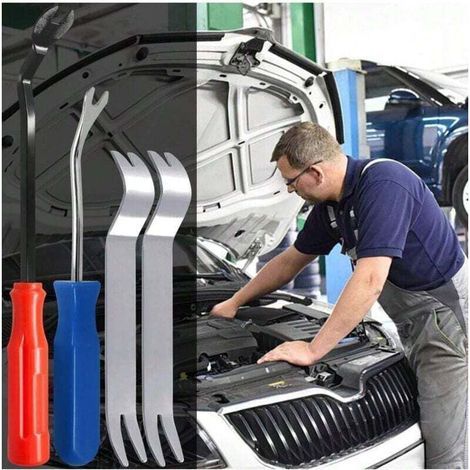 4-teiliges Starkes Nylon-werkzeug-set Zum Entfernen Von Autoverkleidungen, Handwerkzeuge, Armaturenbrett, Türverkleidung, Fensterverkleidung, Verschluss-entfernungswerkzeug-set