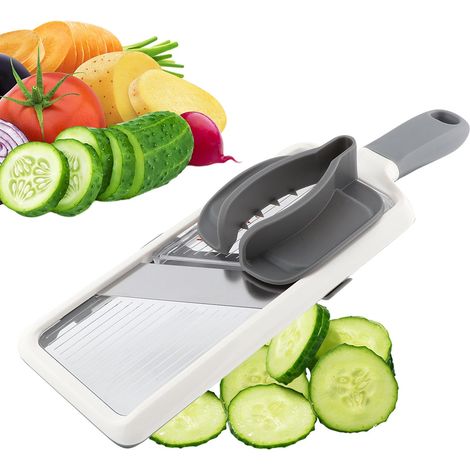 Multifunktionelle Mandoline Mit Leicht Verstellbarem Und Rostfreiem Stahl, Mit Hülsenfrüchten Und Frischkäse, Mandoline