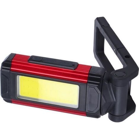 Vingvo Taschenlampe, Elektrische Multifunktions-arbeitslampe, Wiederaufladbar, Cob-inspektionslampe, Magnetische Arbeitslampe, Aufgeladen