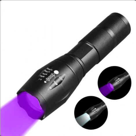 395 Nm Uv-taschenlampe, Schwarzlicht, Ultraviolettes Licht, Katze, Hund, Haustier, Urindetektoren, Spot-uv-haustierlampe Und Weißes Licht, 2 In 1