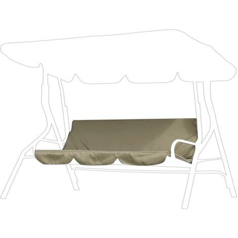 Schaukelkissenbezug (beige) Für 3-sitzer, Wasserdicht, Polyester, Garten, Outdoor, 150 X 50 X 10 Cm