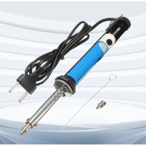 Elektrische Entlötpumpe, Set Mit Entlötkolben Und 1-mm- Und 2-mm-düsen Für Normales Löten