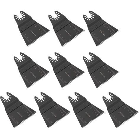 10er-pack Oszillierende Sägeblätter, Multi-tool-sägeblatt-set, 65 Mm, Multi-tool-oszillierwerkzeug-zubehör Zum Schneiden Von Weichem Metall, Holz, Kunststoff