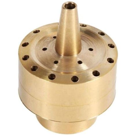 3/4" Goldener Messing-sprühkopf Für Gartenwasserbrunnen-teich-nebelmacher-zubehör