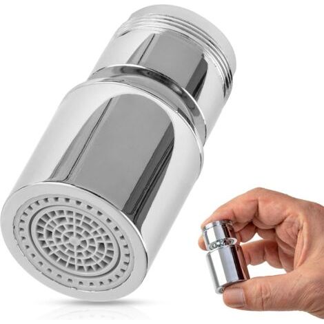 M24 Chrom Wasserhahn-luftsprudler 360° Schwenkbar, Wasserhahn-luftsprudler, Küchenarmatur-düse, Strahlregler Für Küche Und Bad, Gewinde