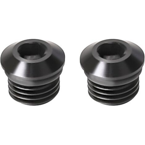 8an-innensechskant-steckeradapter, Orb-anschluss Mit O-ring, Schwarzes Aluminium, 2er-pack