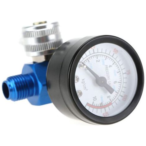 Luftdruckregler 1/4", Manometer Für Farbspritzpistole Und Zubehör