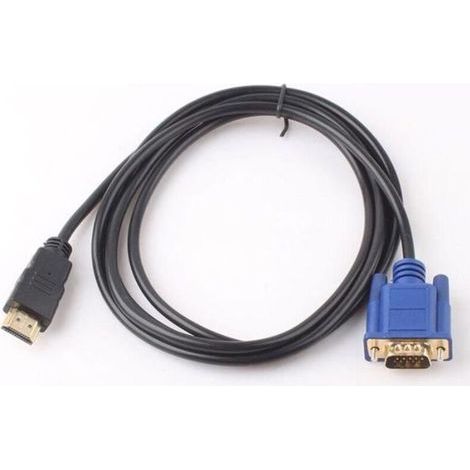Hdmi-goldstecker Auf Vga-hd-15-kabel, 1,8 M Langes Videokabel