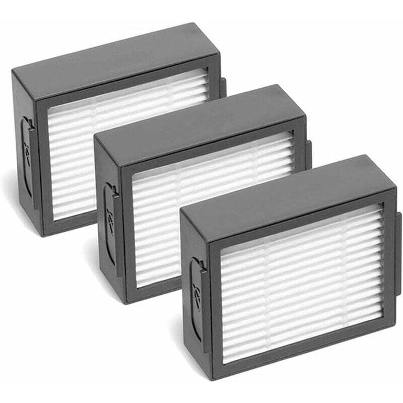 Packen Sie 3 Filter Für Roomba E5 / I7 / E5154 / E5158 Ein. Ersatzfilterpaket Für E5 E6 I7 I7+ Plus. Tauschen Sie Die Drei Filter Aus