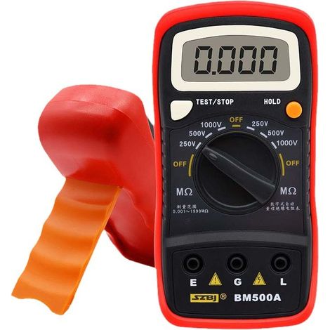 Bm500a 1000v Digital-multimeter Lcd Widerstand Tester Digitale Isolierung Widerstand Meter Megohmmeter Elektrische Tester