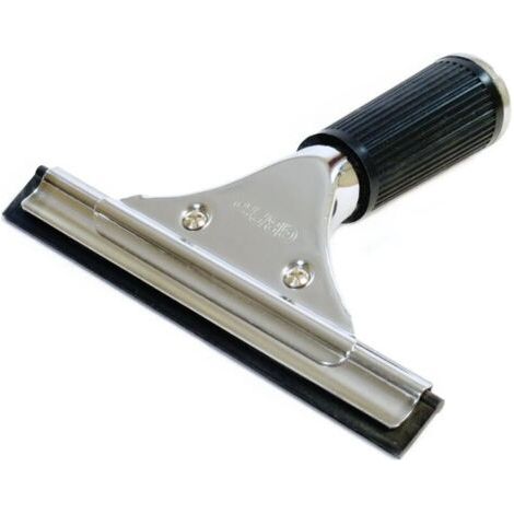 Professioneller Fensterabzieher – Edelstahl 15 Cm, Doppelseitige Klinge, Praktisch Zum Reinigen Von Glas Und Fliesen